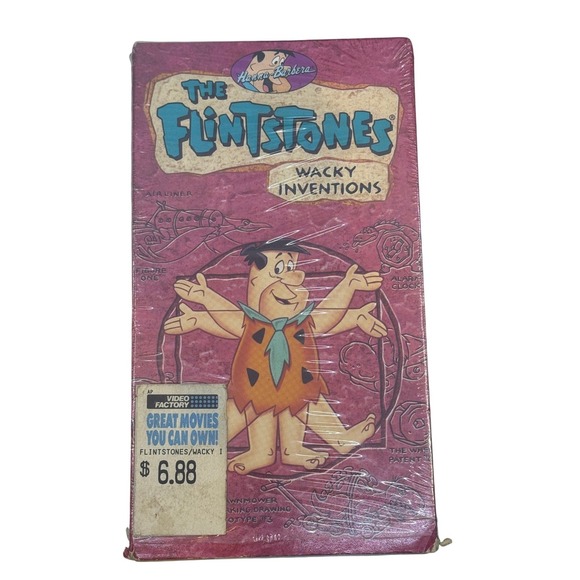 Other - The‎ Flintstones Wacky Inventions VHS Tape Hanna Barbera Vintage Cartoon